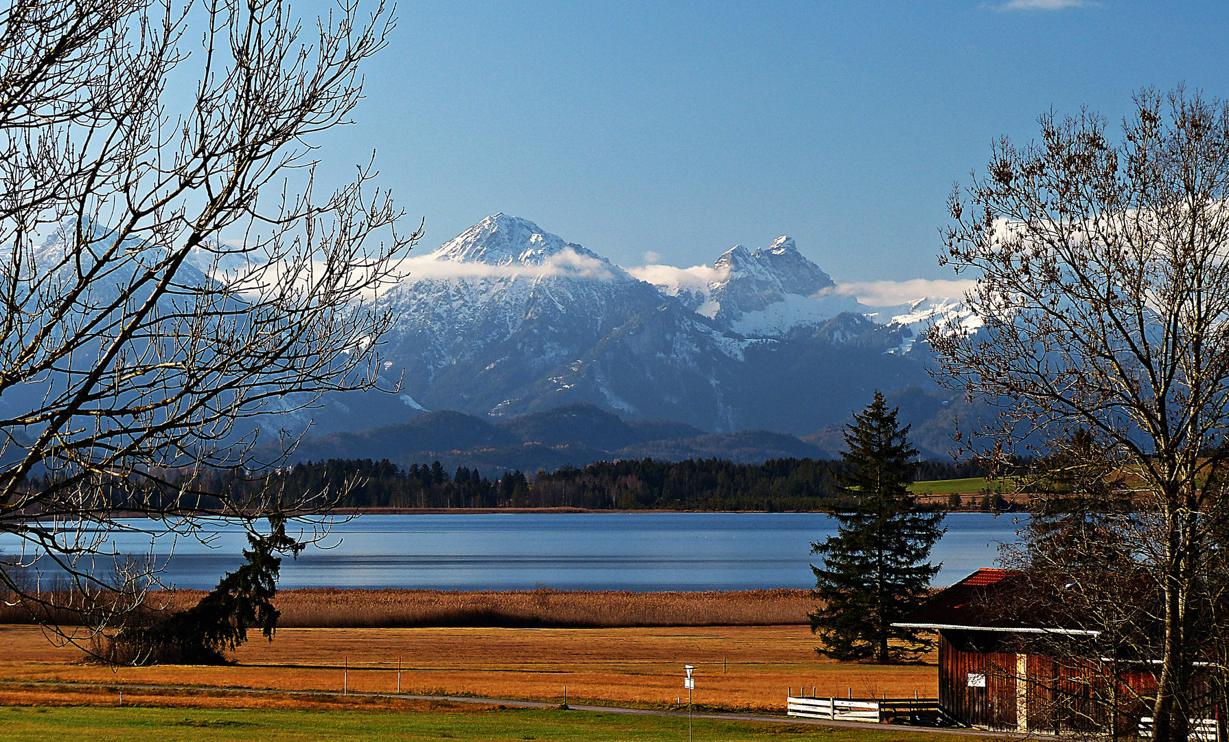 Kaiserwetter am Alpenrand