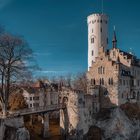 Kaiserwetter am Schloss Lichtenstein...