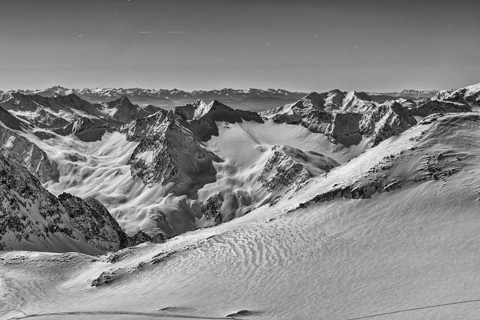 Kaiserwetter am Stubaigletscher