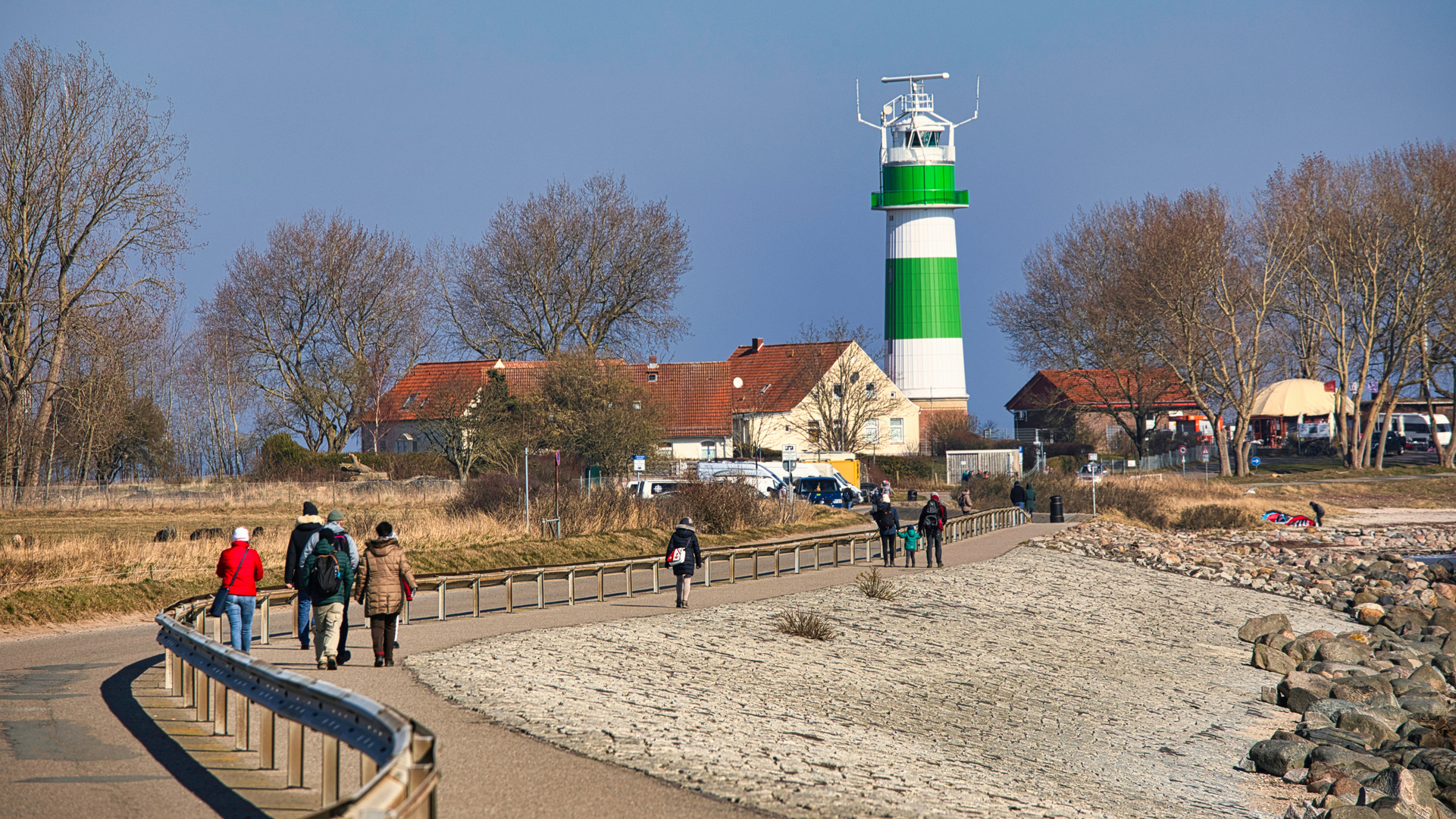 Kaiserwetter an der Kieler Förde