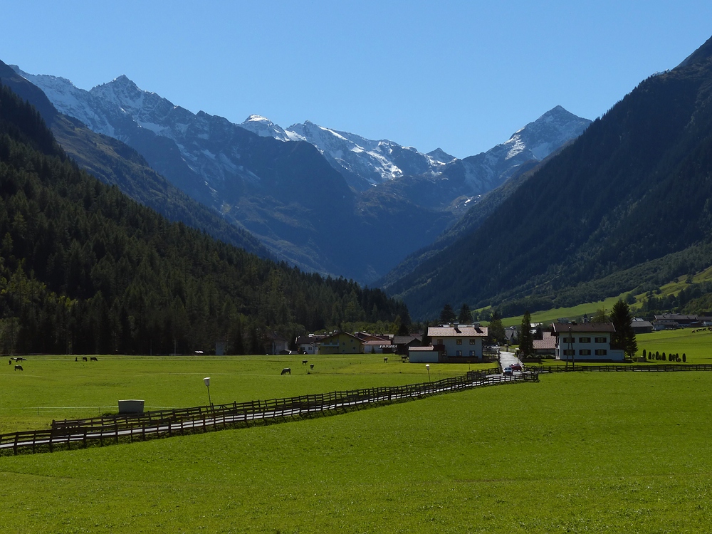 Kaiserwetter im Gschnitztal