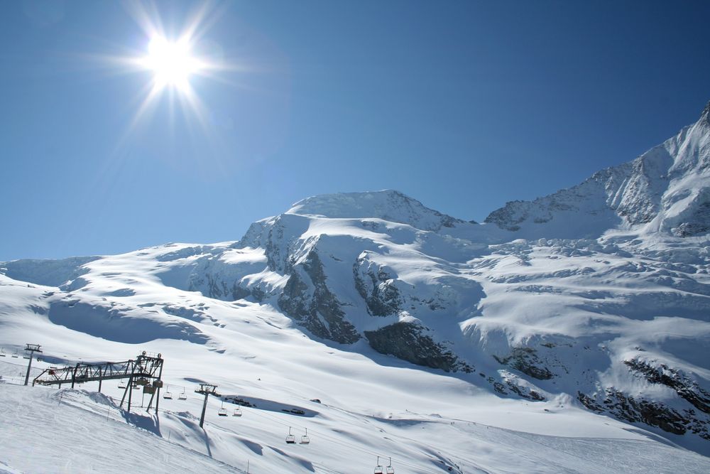 Kaiserwetter in Saas Fee