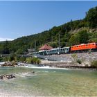 Kaiserzug auf der Fahrt