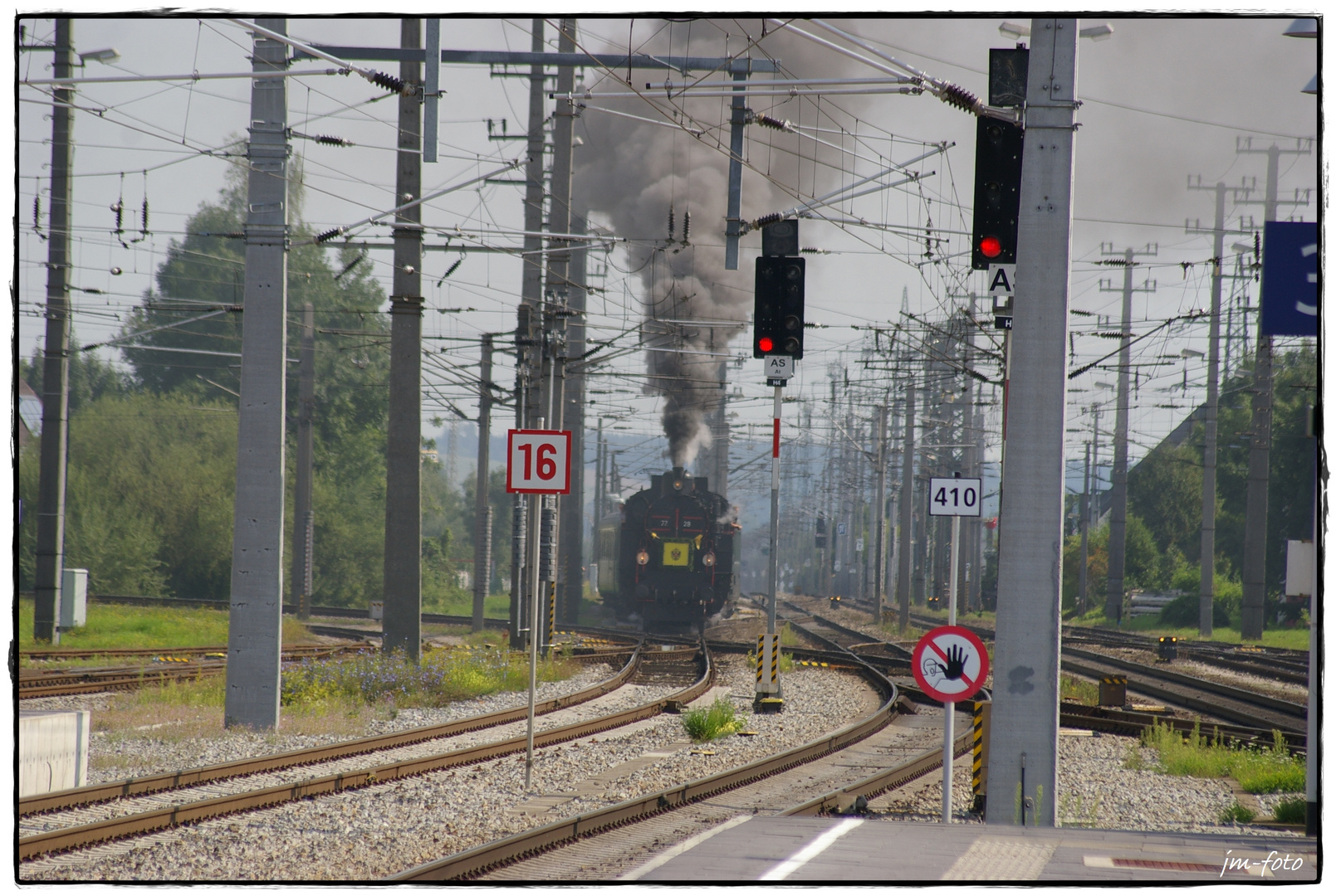 Kaiserzug Aufstellen