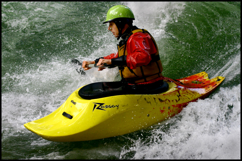 Kajak am Eisbach