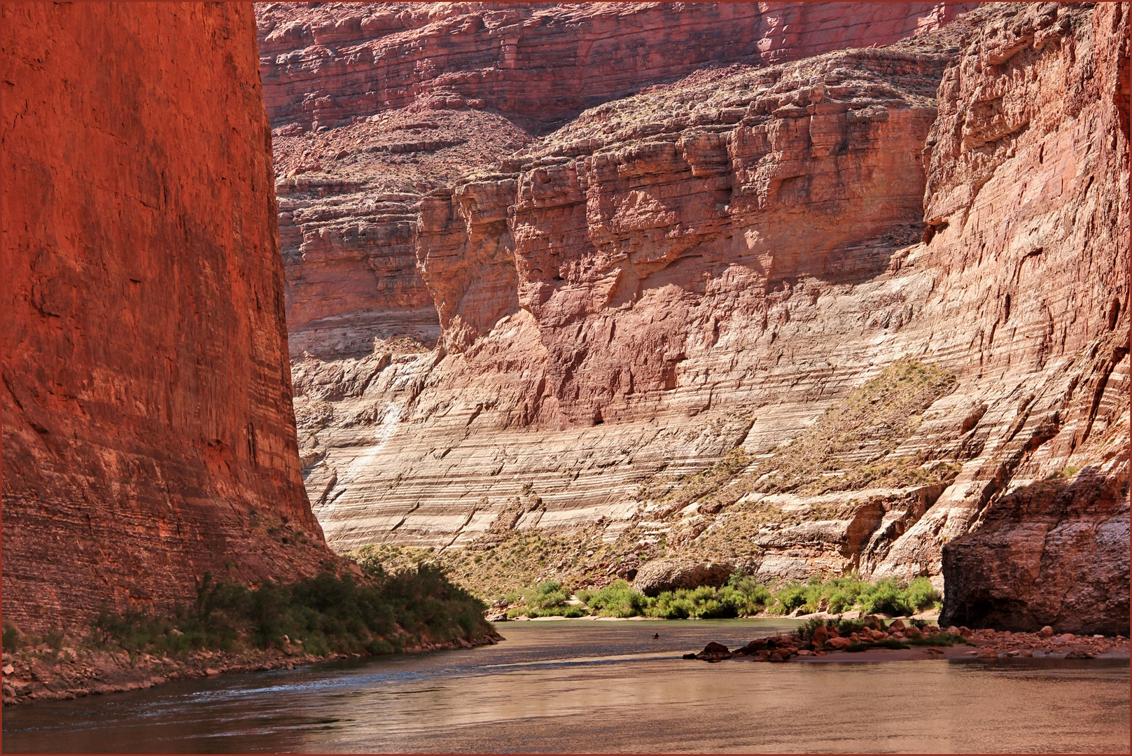 Kajak im Grand Canyon des Colorado River