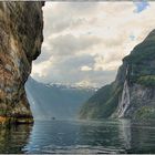 Kajak-Tour auf dem Geiranger-Fjord zu dem 7-Schwestern-Wasserfall Variante2: Norweg.reise 2012