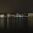 Kajaken und ihre Binnenalster