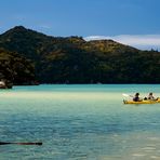 Kajakfahrer - Abel Tasman N.P. - Neuseeland - Südinsel