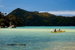 Kajakfahrer - Abel Tasman N.P. - Neuseeland - Südinsel