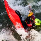 Kajakfahrer auf der Donau