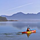 Kajakfahrer im Chiemsee