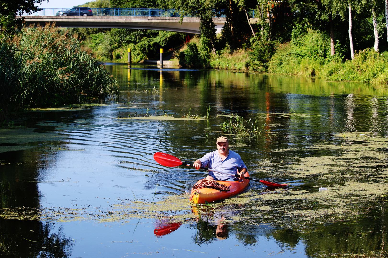 Kajakfahrt auf der Müritz- Elde Wasserstraße/ Alte Elde