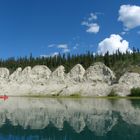 Kajaktour auf den Yukon - River