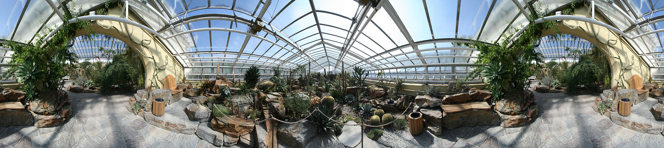 Kakteenhaus im Botanischen Garten