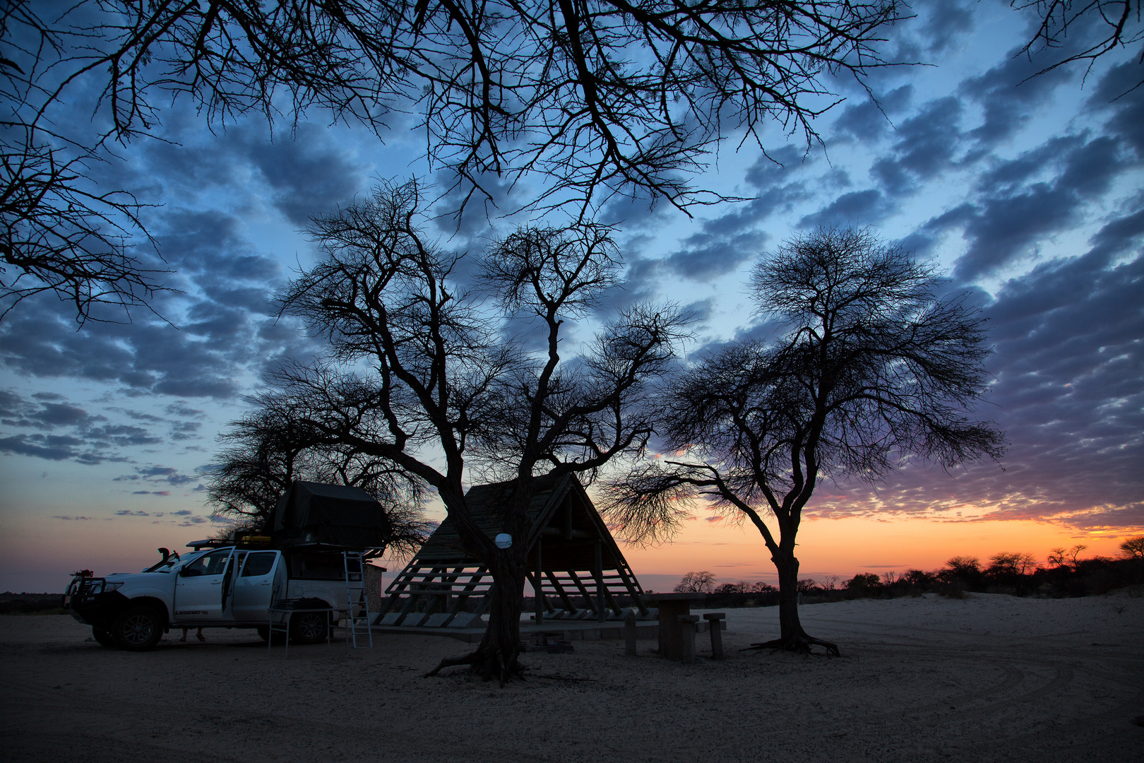 Kalahari camping