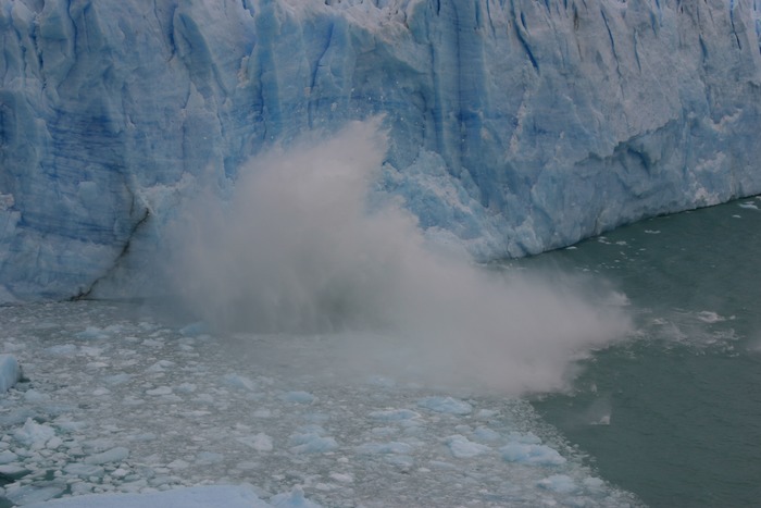 Kalbender Perito Moreno Gletscher