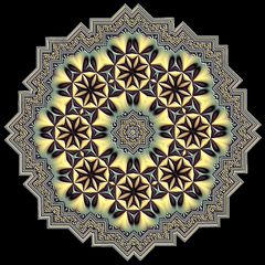 Kaleidoskop 157-12-G2 _K017+K014 mit poliertem Stein