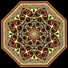 Kaleidoskop 206-39-A Rot)_K014