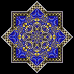 Kaleidoskop 515 aus dem Fraktal 149-43a