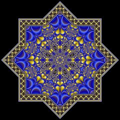 Kaleidoskop 515 aus dem Fraktal 149-43a