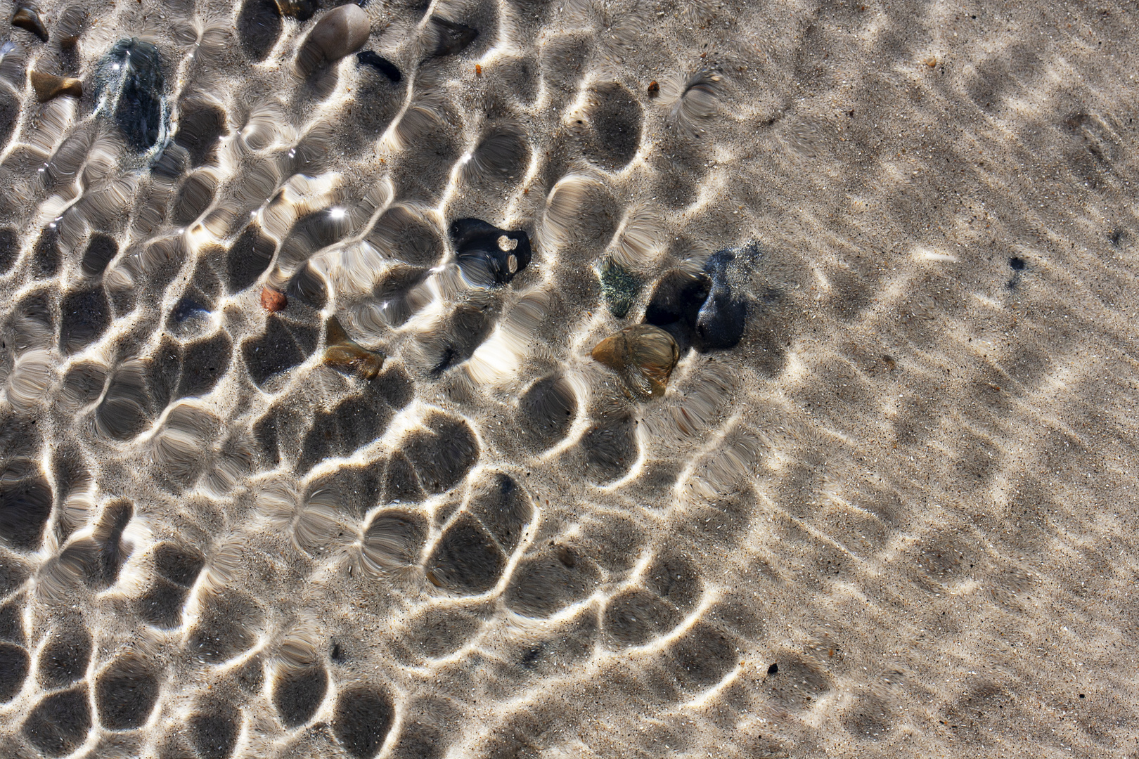 Kaleidoskop am Strand