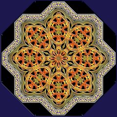Kaleidoskop aus 3279 Knot und R mit K005+K002+Sd16