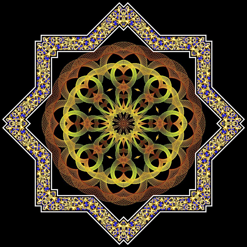 Kaleidoskop aus 3279 Knot und R mit K028