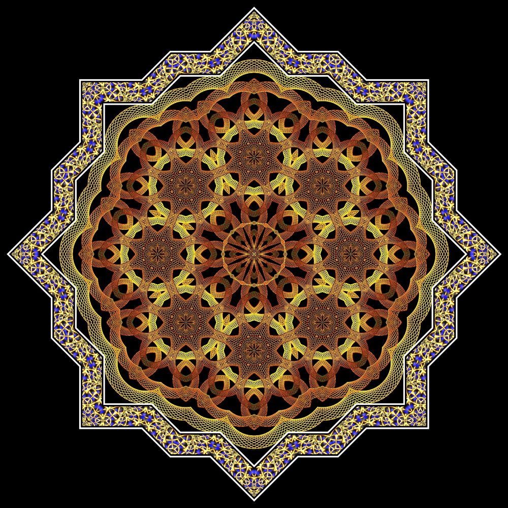 Kaleidoskop aus 3279 Knot und R_K035v