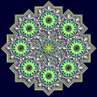 Kaleidoskop aus FE-Fraktal (157-12-G+em7)