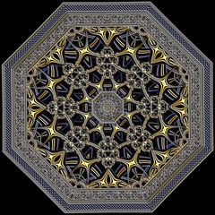 Kaleidoskop aus FE-Fraktal 206-39 (K014+Sd17)