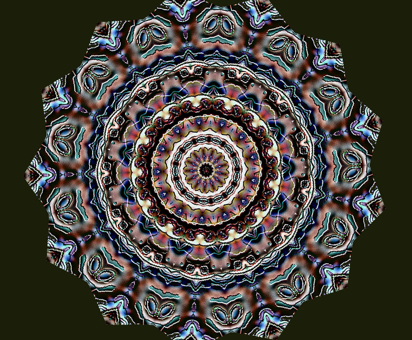 Kaleidoskop im orientalischen Stil