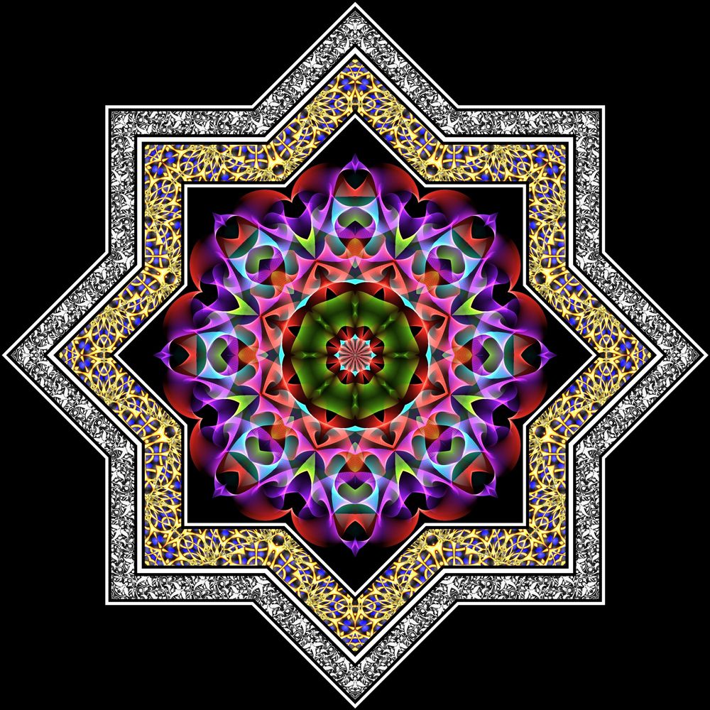 Kaleidoskop K052 aus Knot 1024 