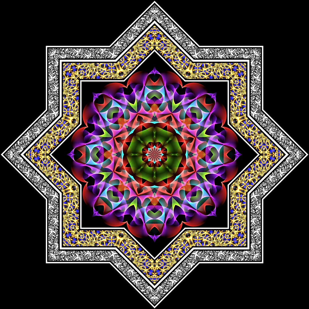 Kaleidoskop K052 aus Knot 1024 