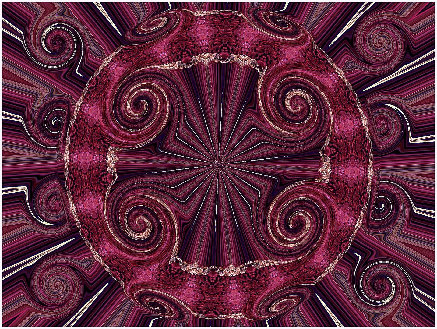 Kaleidoskop Lampionblume