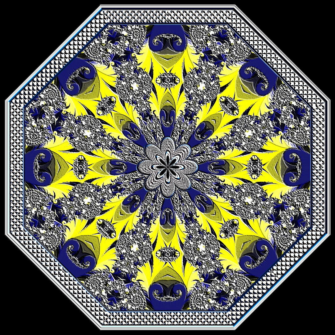 Kaleidoskop mit Effekten aus FE-Fraktal, (160-125)+Sd8