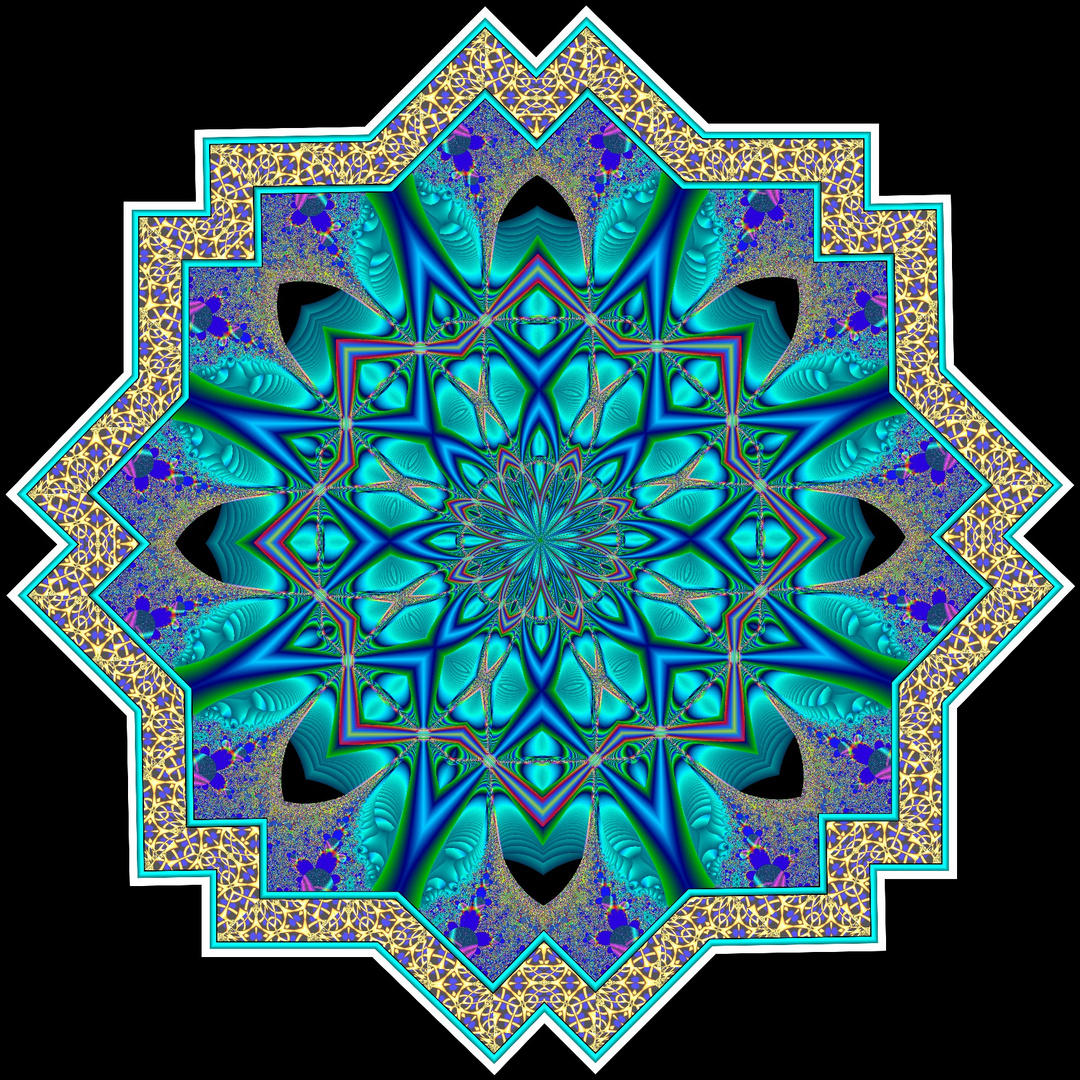 Kaleidoskop von FE-Fraktal 138-17 