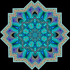 Kaleidoskop von FE-Fraktal 138-17 