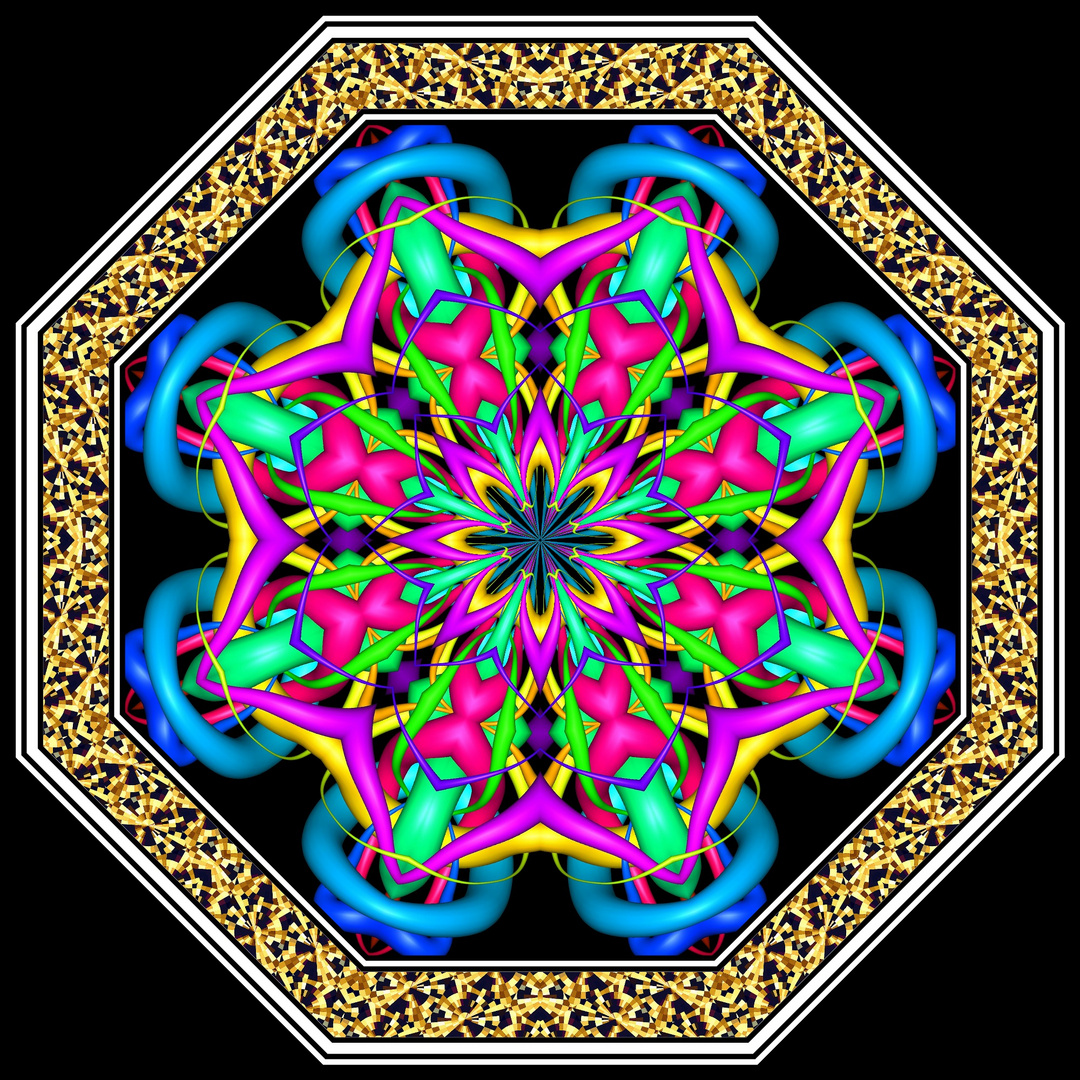 Kaleidoskop_K063 aus Knot-Fraktal 2864