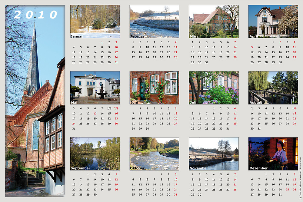 Kalender 2010 - Meine schöne Heimatstadt Bad Oldesloe