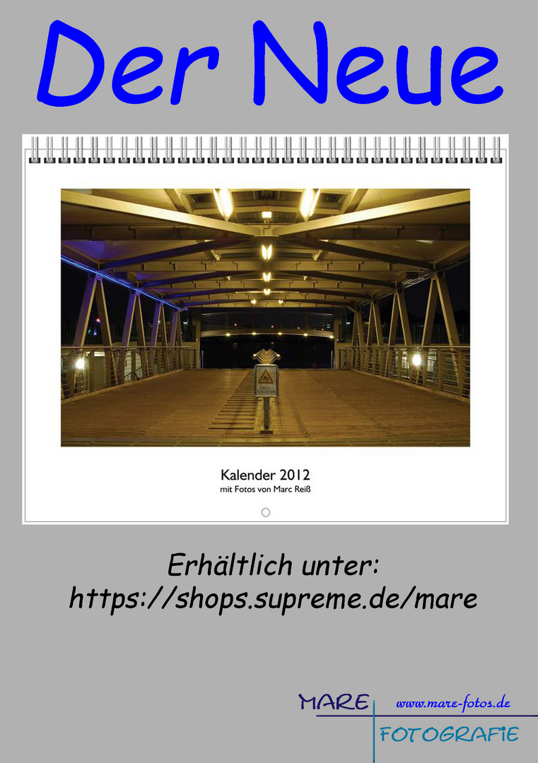 Kalender 2012 - Es ist wieder soweit..