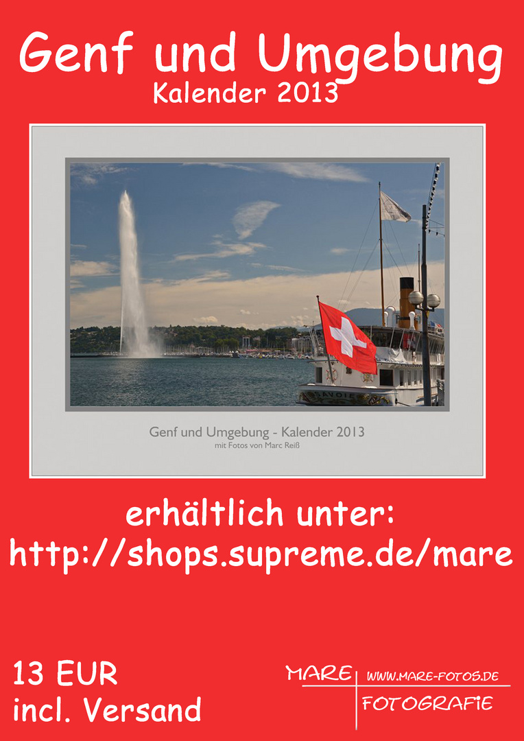 Kalender 2013 - Genf und Umgebung