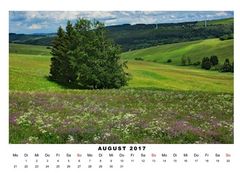 Kalender 2017, August