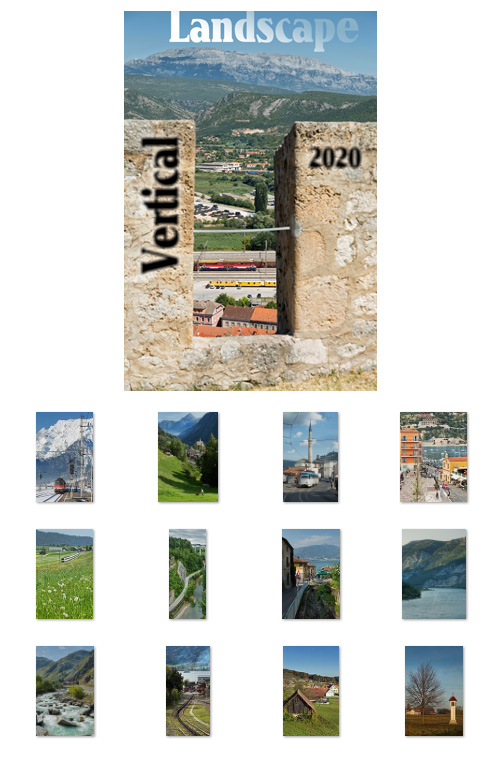 Kalender 2020: 7 - Vertikale Landschaft