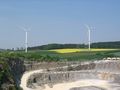 "Kalender Blatt 06/2008 "  Windräder Energie im Beckumer Feld im Sauerland von Gerber Peter 