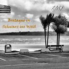 Kalender - Bretagne Schwarz und Weiß