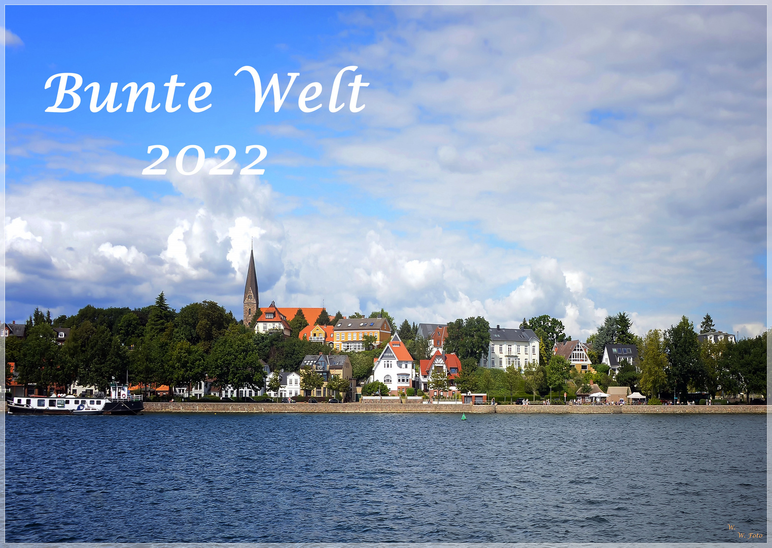 Kalender Deckblatt "Bunte Welt 2022"