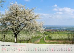 Kalender Thüringer Landschaften 2018 April