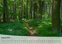 Kalender Thüringer Landschaften 2018 August