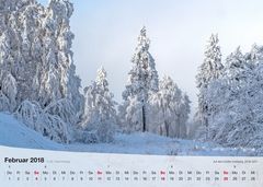 Kalender Thüringer Landschaften 2018 Februar